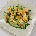 あっこ姉's cooksnap of when they made 我が家の中華✿きゅうりと卵の炒め.