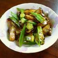 らぶみるきー's cooksnap of when they made なすとオクラのとろみ炒め（酢入り）.
