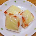 t-mask's cooksnap of when they made お弁当に＊はんぺんのとろふわチーズ焼き.