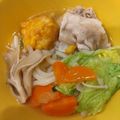 さおりらっくま's cooksnap of when they made 鶏ももと白菜 長ネギの白だし餡かけうどん.