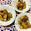 ふたごゆき's cooksnap of when they made 材料2つ簡単メイン☆鶏と薩摩芋の甘辛炒め.