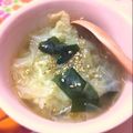 meiplu's cooksnap of when they made 冷凍庫きゃべつの中華風スープ.