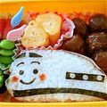 きょんんち's cooksnap of when they made しんかんせんべんとう＊キャラ弁＊.