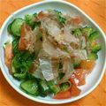 fuumie's cooksnap of when they made ゴーヤのさっぱりポン酢サラダ.