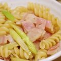 aaaYappe's cooksnap of when they made ズッキーニとマッシュルームの和風パスタ.
