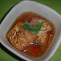 Jock's cooksnap of when they made 鰹節をまとった揚げ出し豆腐.