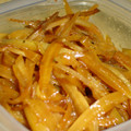 シュヴァル's cooksnap of when they made 大根の皮で☆きんぴら♪.