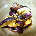 mickey220's cooksnap of when they made ルクエスチームケースで！なすのおかか和え.