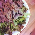 しいたそ＾ｐ＾'s cooksnap of when they made 夏バテに！小間切れでピリ辛牛しゃぶサラダ.