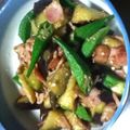 ヤスボン☆'s cooksnap of when they made なすとベーコンのあっさり炒め.