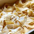 kuragenoie's cooksnap of when they made 自家製エッグパスタ(生パスタ).