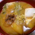 モト☆'s cooksnap of when they made 粕と味噌の野菜汁♪.