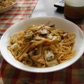 たましほ's cooksnap of when they made シンプルすぎる焼きうどん.