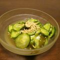 micthanks's cooksnap of when they made 胡瓜と若布の胡麻和え.