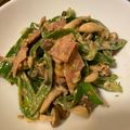 こうせい(=ﾟωﾟ)ﾉ's cooksnap of when they made ピーマンベーコンしめじのオイマヨ炒め.
