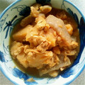 oysterrie's cooksnap of when they made 新じゃがと油揚げと蒟蒻の煮物.