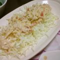 くまやっこ's cooksnap of when they made 時短簡単♪カニカマ旨味葱だれonキャベツ.