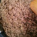 michei's cooksnap of when they made 豚ひき肉とたっぷり生姜の甘辛肉そぼろ.