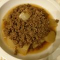 yanmax's cooksnap of when they made 大根のそぼろあんかけ.