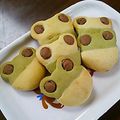 BAN♪'s cooksnap of when they made クマ型でカエルちゃんクッキー♪.