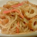 たもたん's cooksnap of when they made 紅しょうがで味付け糸コン竹輪の炒り煮.