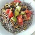 えみ0131's cooksnap of when they made アボカド納豆そば.
