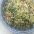 サーフブレイド's cooksnap of when they made 小松菜和風チャーハン.