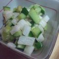 チビ太さん's cooksnap of when they made 簡単スピード♪山芋キュウリのポン酢あえ.
