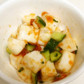 hana_4's cooksnap of when they made はんぺんとキュウリの梅わさび和え.
