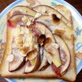 フント恵子's cooksnap of when they made 無花果・ラムレの塩・白ココアトースト.