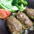 ponkey's cooksnap of when they made じゅわ～なピーマン肉詰めオーブン焼き♪.