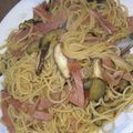 ひま姫ママ's cooksnap of when they made ベーコンと秋なすの和風スパゲティごま風味.