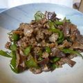 K/S's cooksnap of when they made 牛肉とピーマンの千切り炒め.