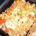 翔仁LOVE's cooksnap of when they made 残り物で超簡単！野菜たっぷり激ウマ焼き飯.
