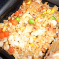 翔仁LOVE's cooksnap of when they made 残り物で超簡単！野菜たっぷり激ウマ焼き飯.