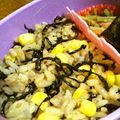 b_SAYAKA's cooksnap of when they made 塩昆布×コーンチーズのおにぎり.