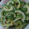 いなえつ's cooksnap of when they made ゴーヤとささ身のマヨわさ和え.
