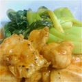 hico☆'s cooksnap of when they made ふんわり胸肉と青梗菜の豆鼓醤炒め☆.