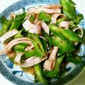 めダカ's cooksnap of when they made 四角豆とハムの胡麻和え.