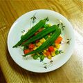 MiddleBob's cooksnap of when they made 簡単！オクラ＆コーンのコンソメバター炒め.