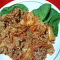 ＳＡＲＡ嬢's cooksnap of when they made 簡単♪豚肉とキムチの炒め物.