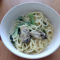 づぃんこ's cooksnap of when they made 牡蠣のレモンクリームパスタ.