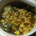 あーぼんﾁｬﾝ's cooksnap of when they made ちょっとの工夫でまろやか～辛ラーメン.