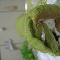 白ワイン's cooksnap of when they made *抹茶のロールケーキ*.