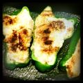 konmi's cooksnap of when they made ピーマンの豆腐詰め.