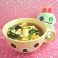 みなみんくっきんぐ's cooksnap of when they made 小松菜と卵の簡単スープ.