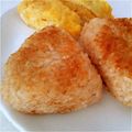 akmix☻'s cooksnap of when they made 簡単☆焼きおにぎり.