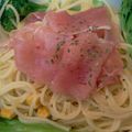 れおんトーマス's cooksnap of when they made お一人様のブロッコリーと生ハムのパスタ③.