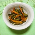 うっちゃん093's cooksnap of when they made ゴーヤのきんぴら.