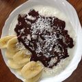 モーミちゃん's cooksnap of when they made バナナヨーグルト♪チョコレートソース添え.